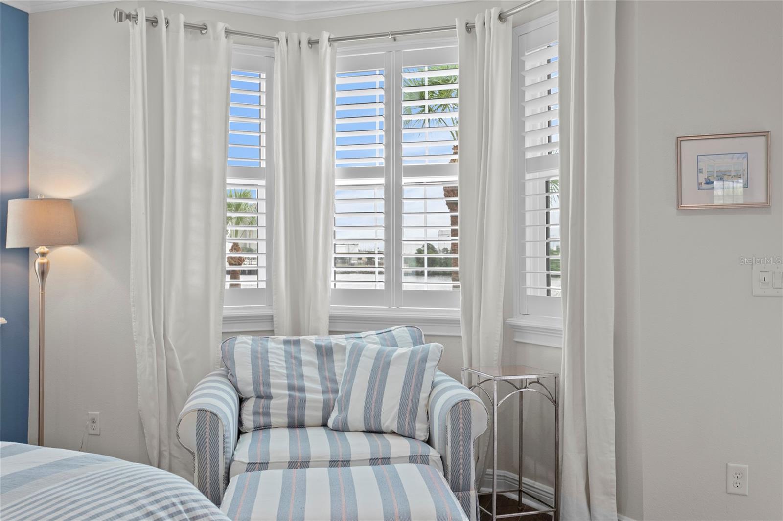 Comfy nook for enjoying your morning coffee