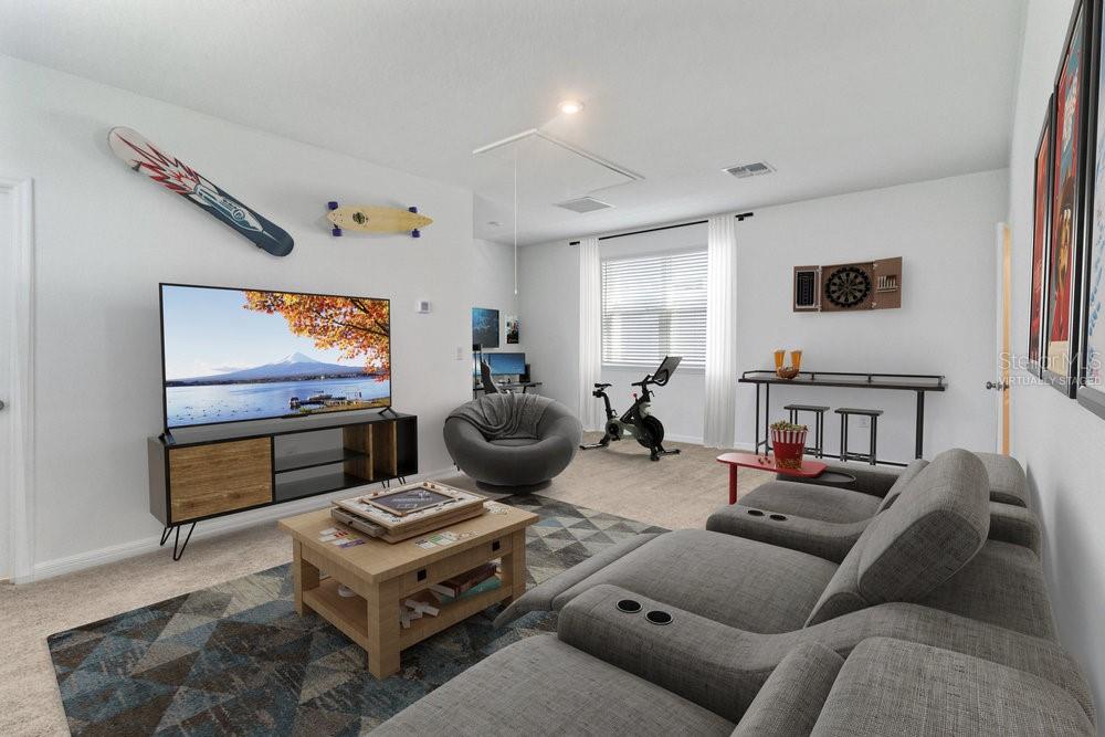 Flex space (Virtually Staged)