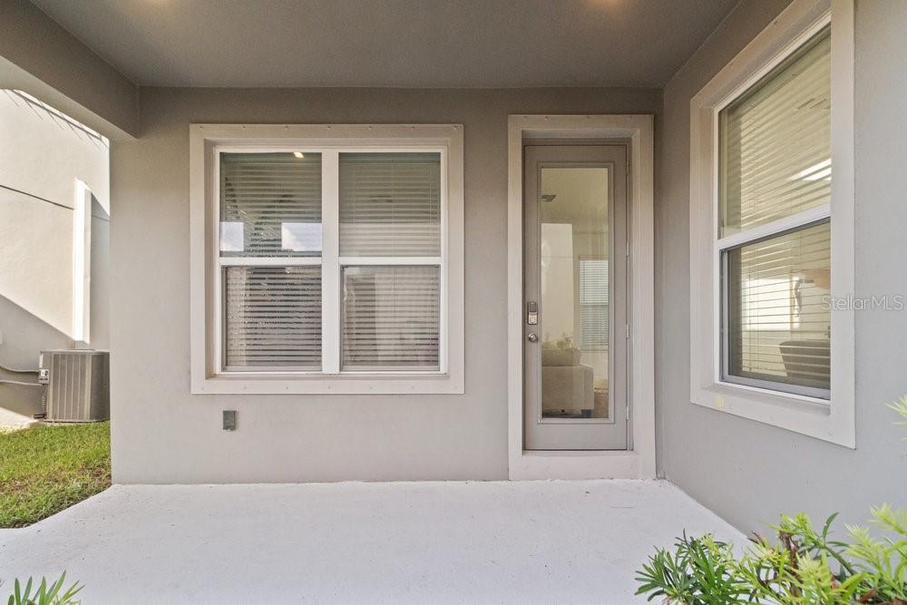 Rear Porch