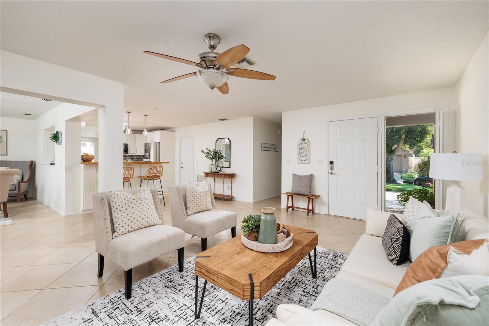 Living Room/Kitchen/Dining Room
