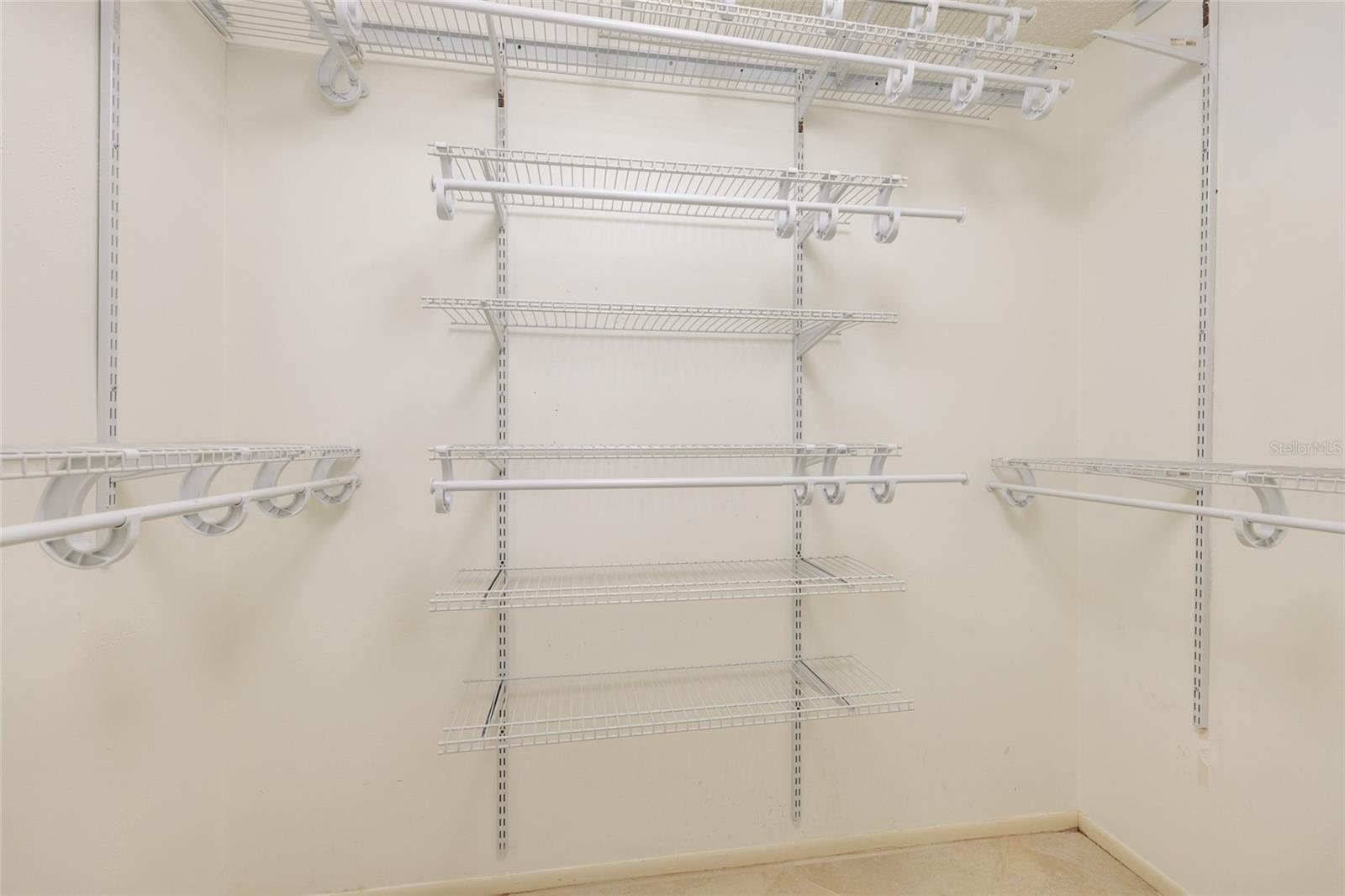 Primary Walk-In Closet