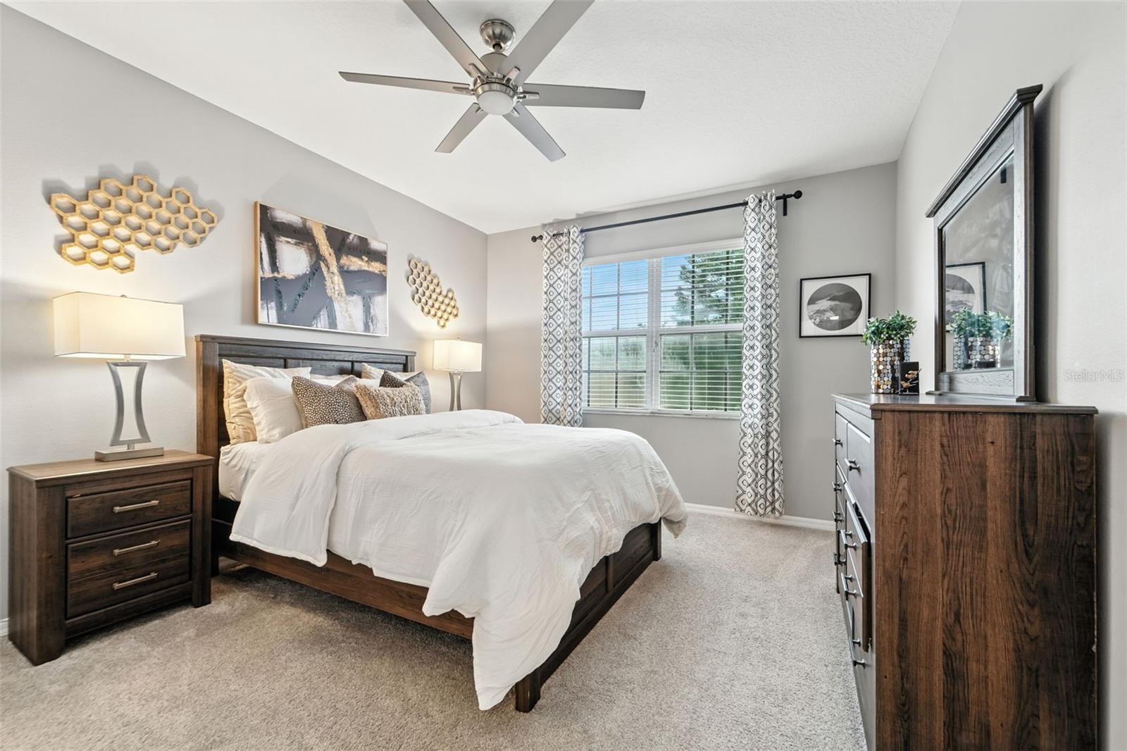 Bedroom 4 with walk in closet