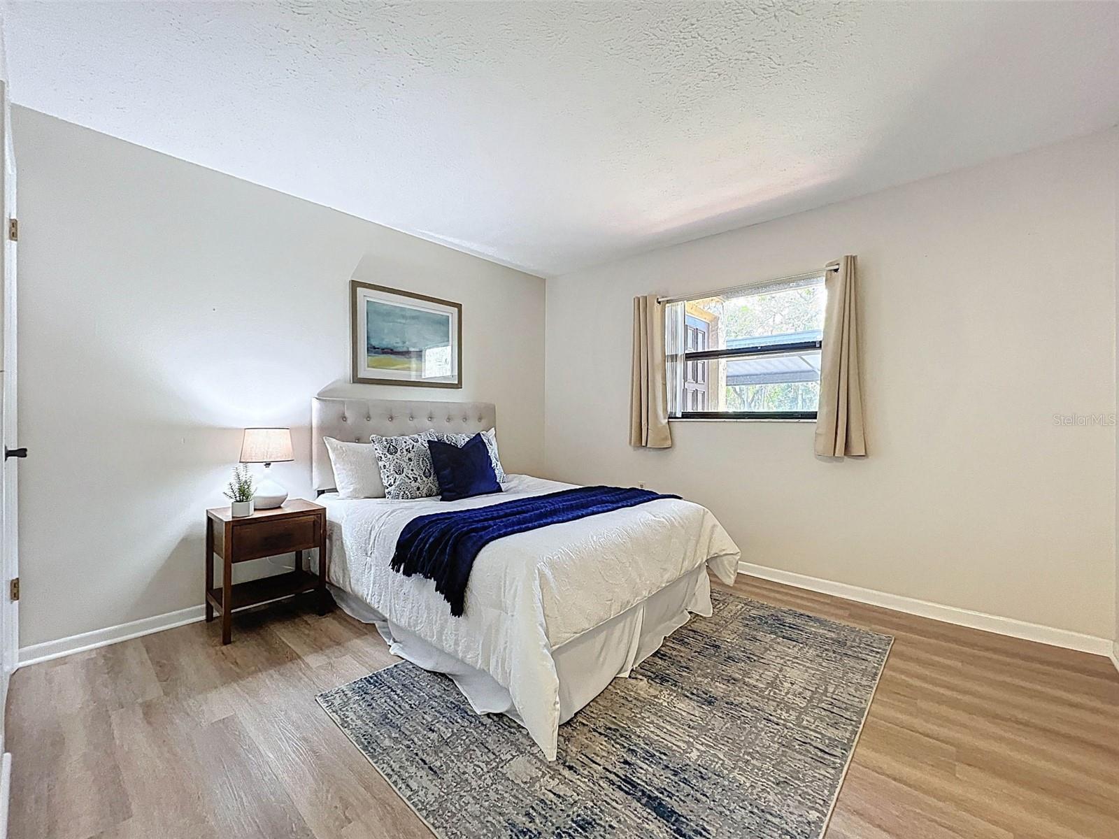 2nd bedroom; split floor plan