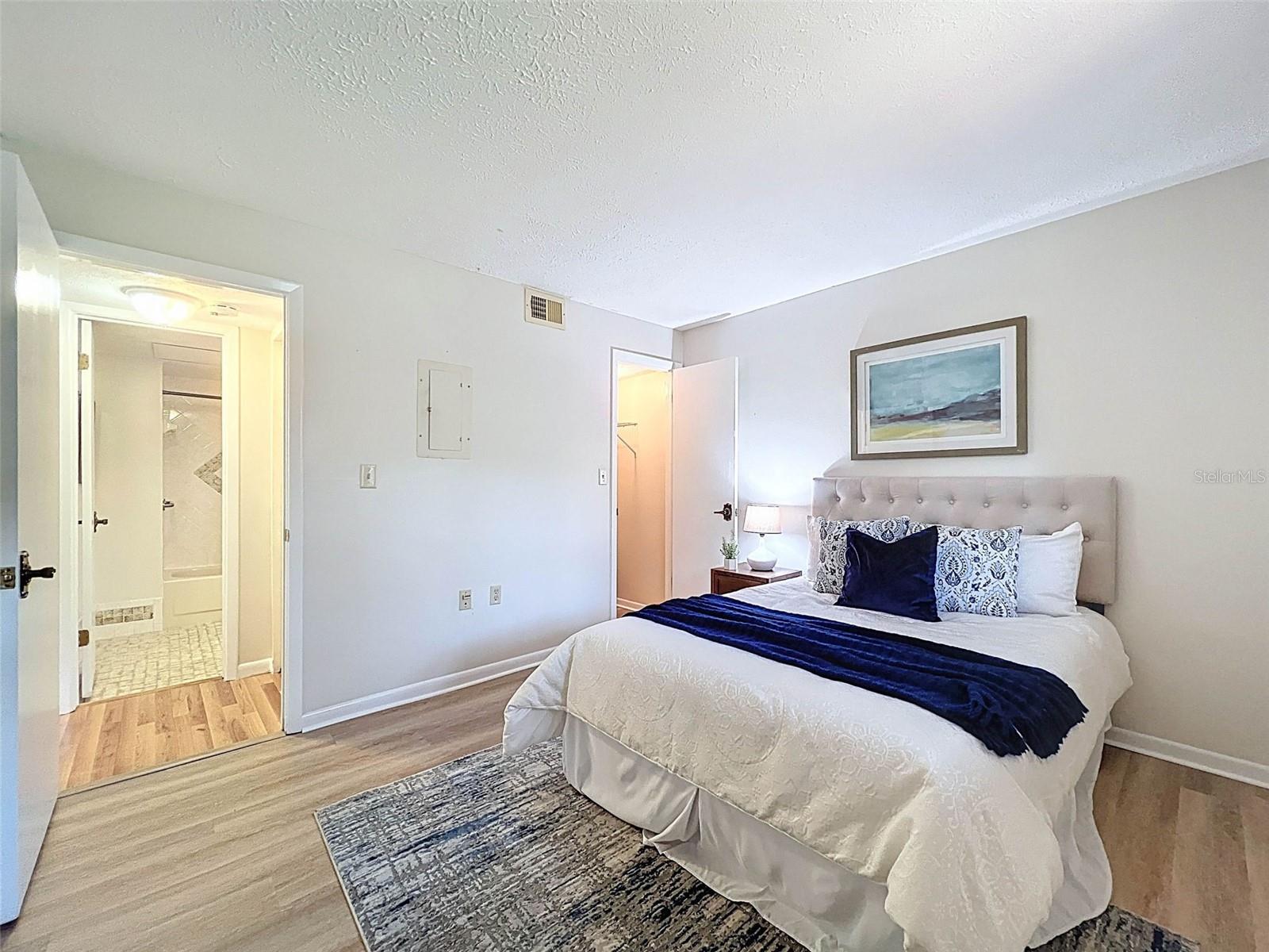 2nd bedroom with walk in closet