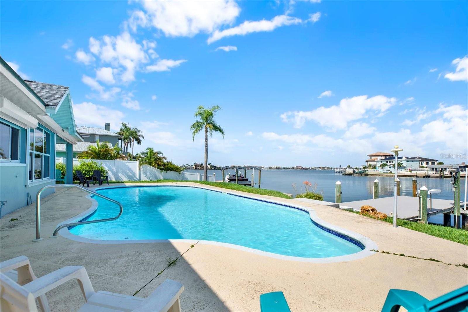 Pool Patio Area