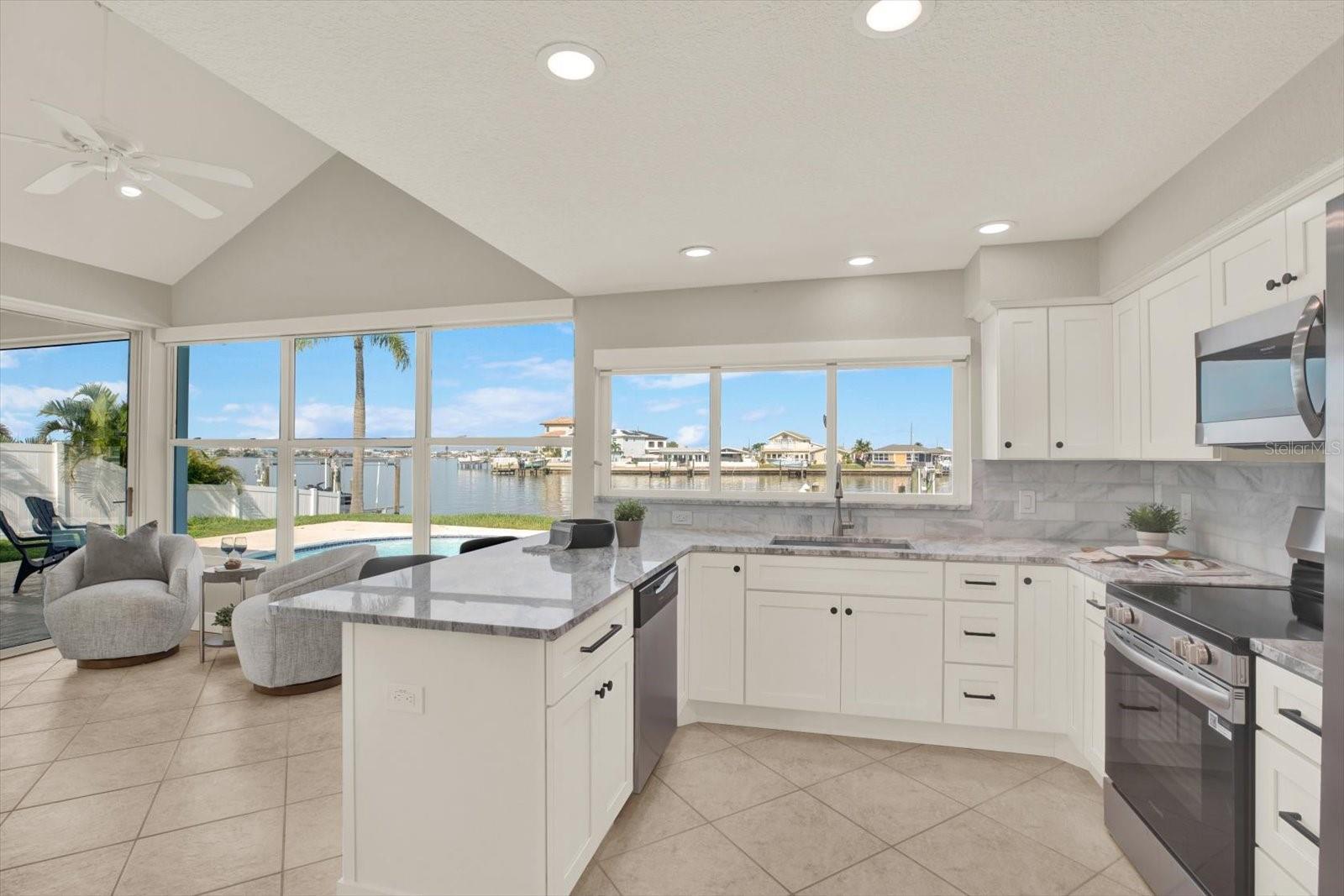 Kitchen with Views
