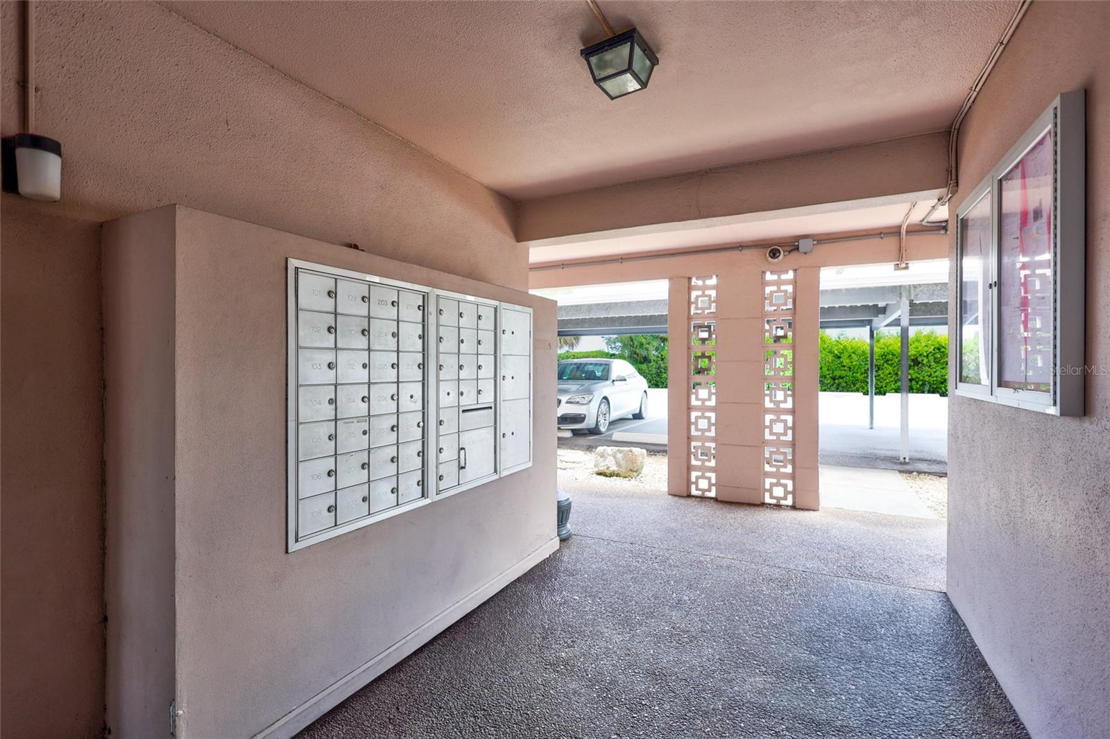 Mailbox area