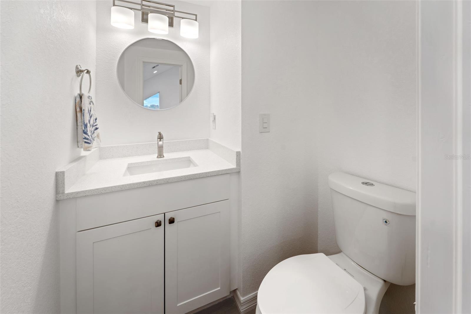1/2 Bath on the 3rd level