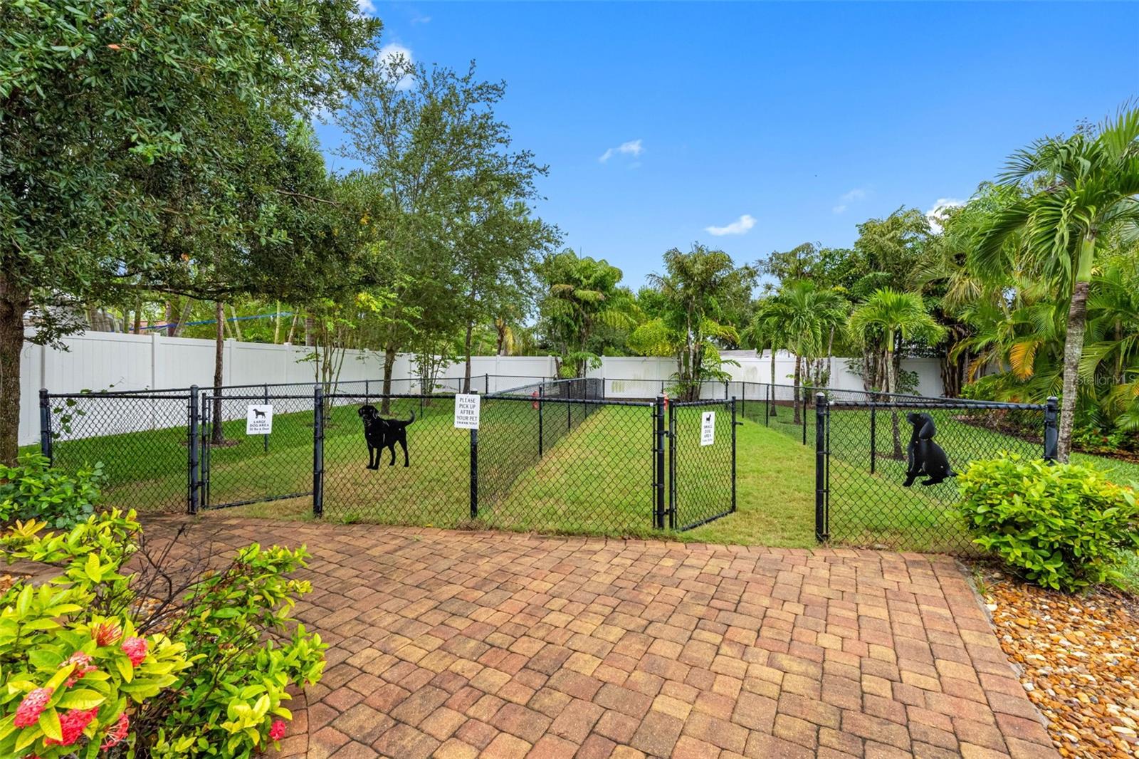 Beautiful grounds with a fabulous dog park!