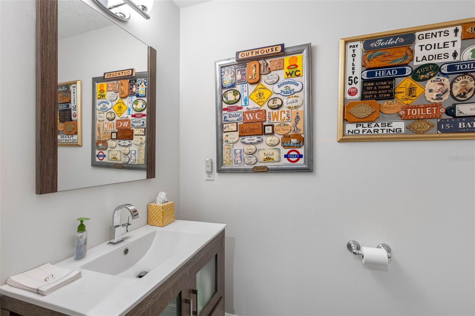 First floor guest bathroom
