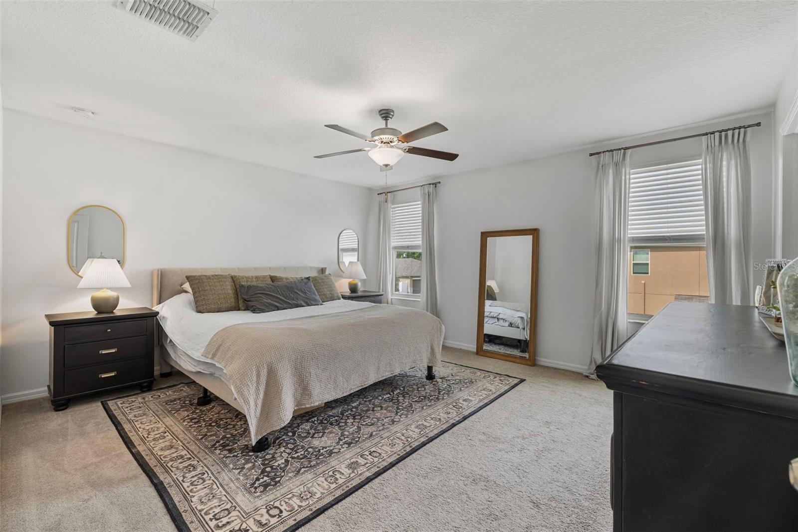 HUGE Primary bedroom