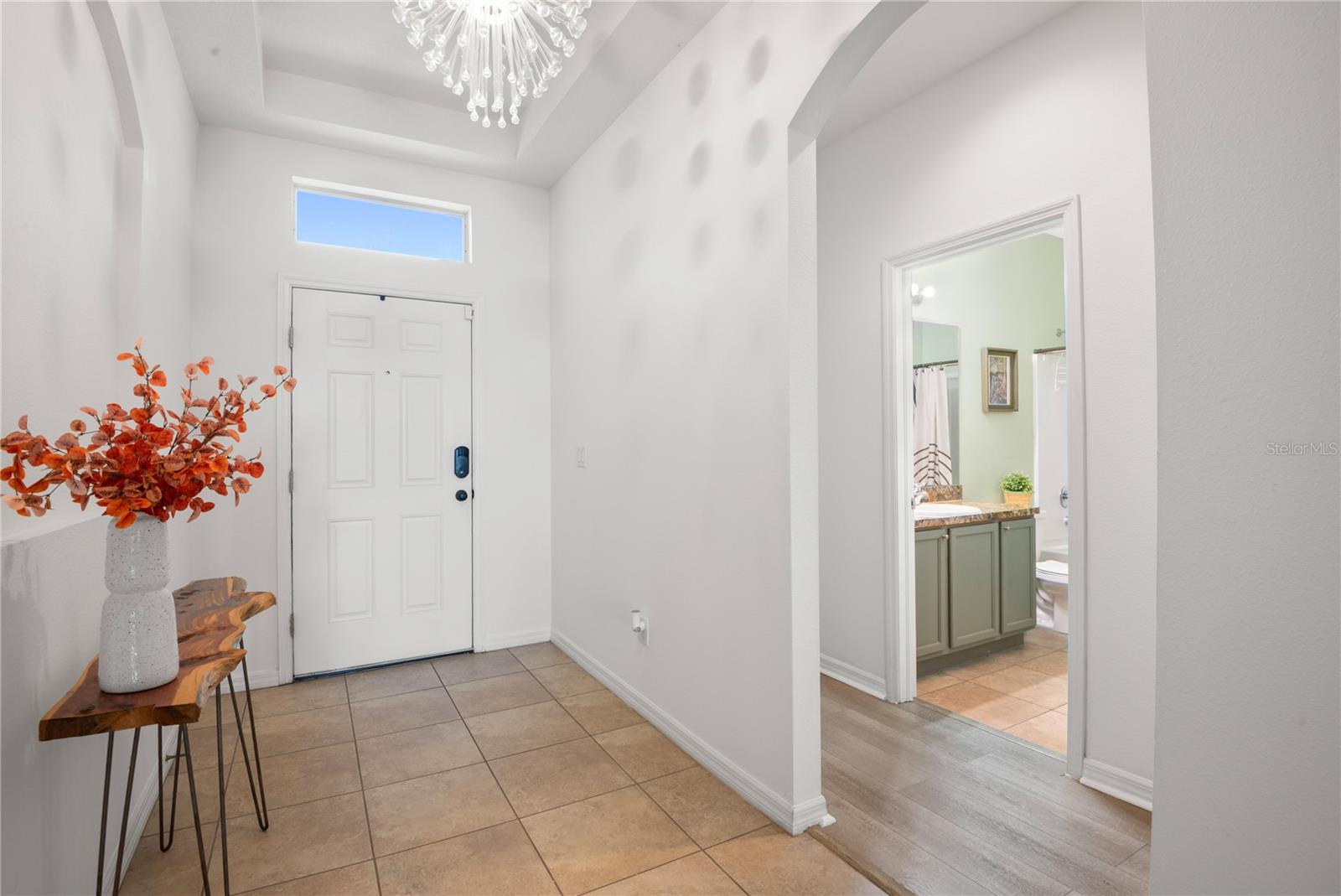 Foyer and Entrance to Secondary Bedrooms