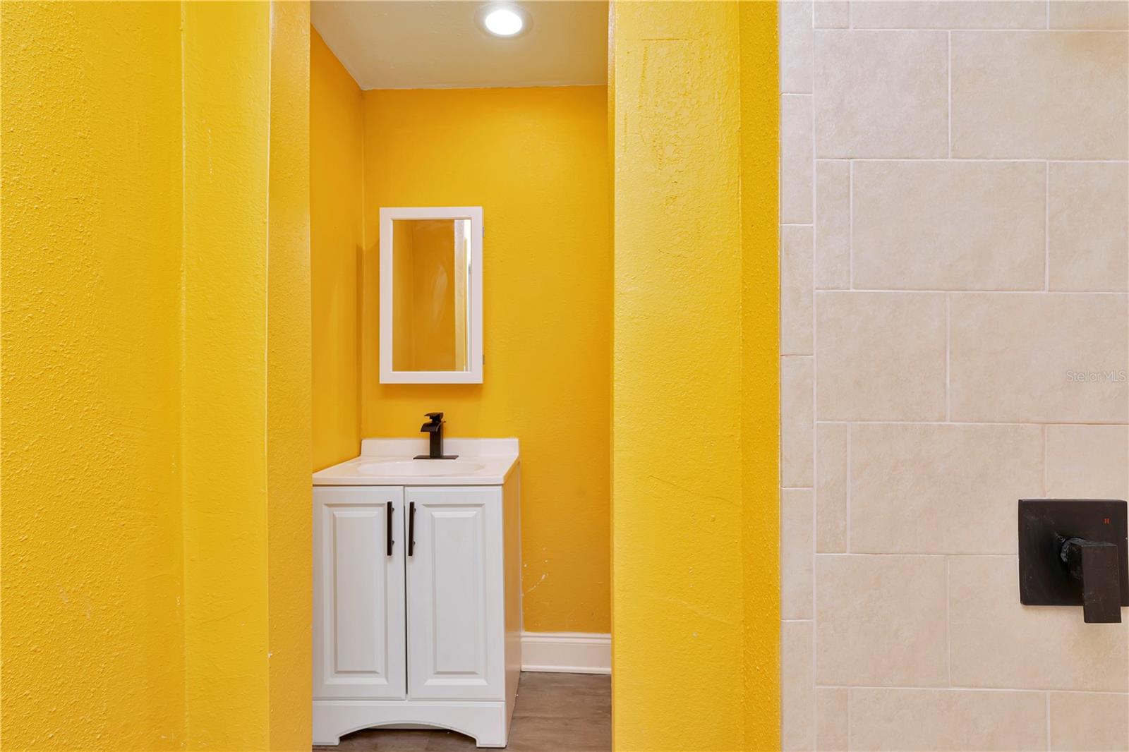 First bathroom