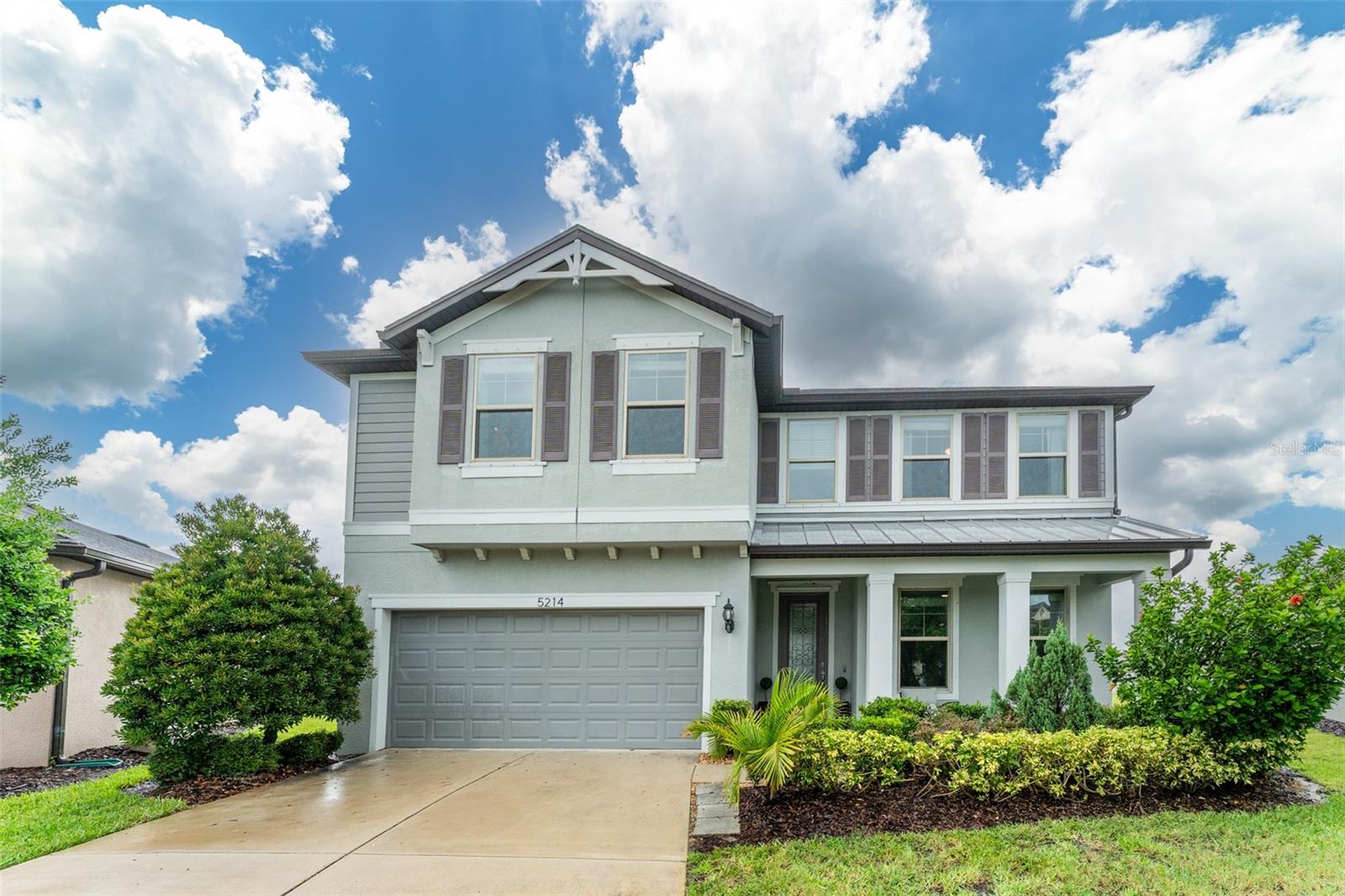 Upgraded Front Elevation with Covered Front Porch