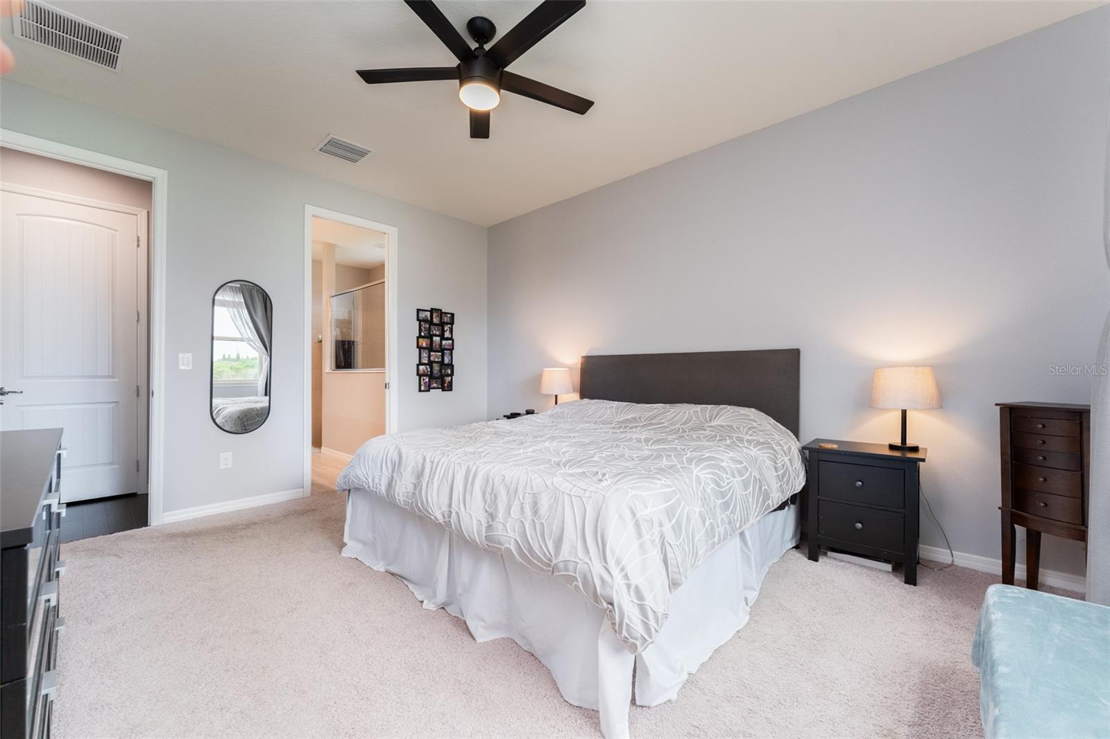 Downstairs Primary Bedroom with Large En Suite & Walk-In Closet