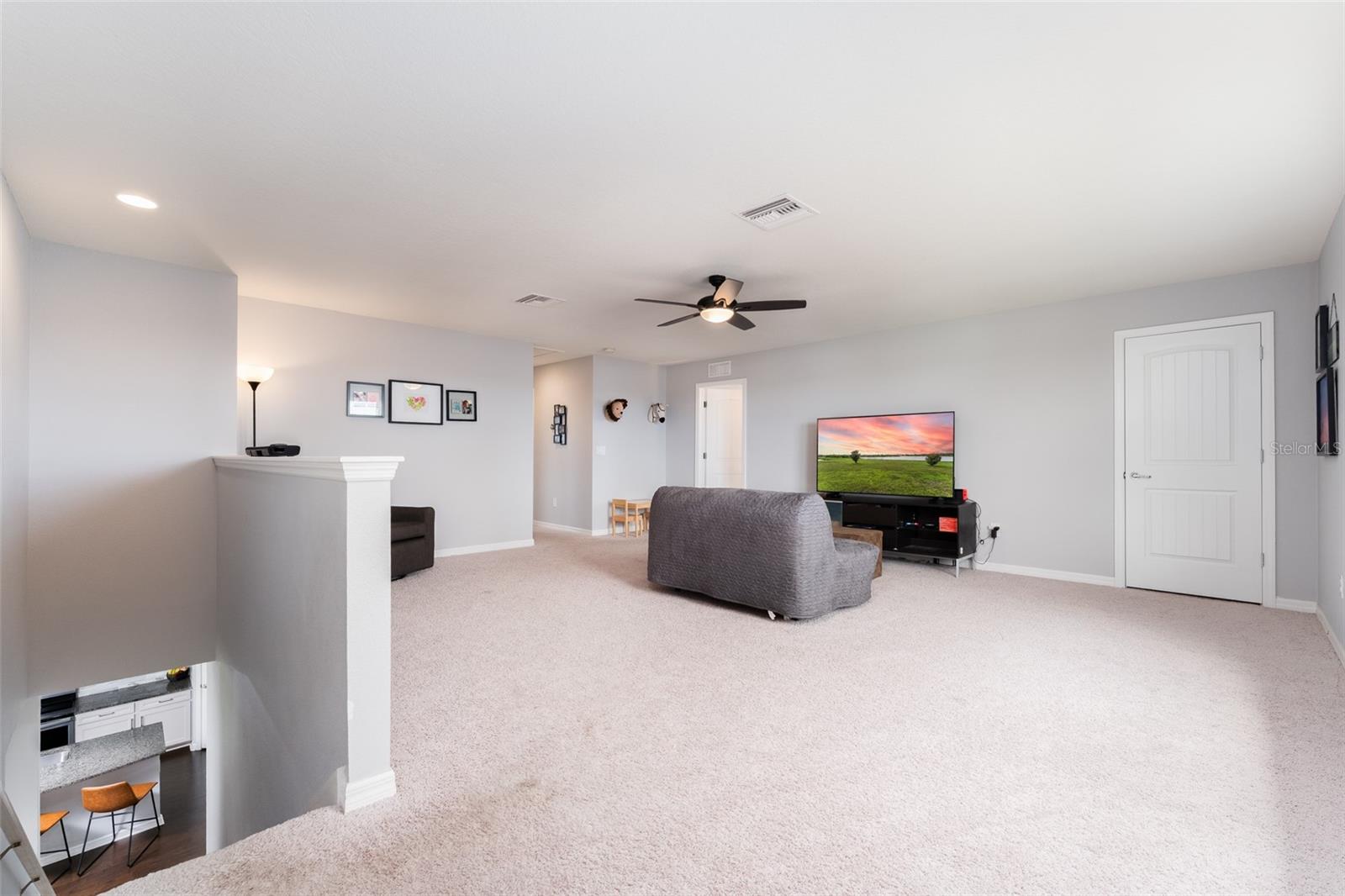 XL Loft Area w/Deep Storage Closet