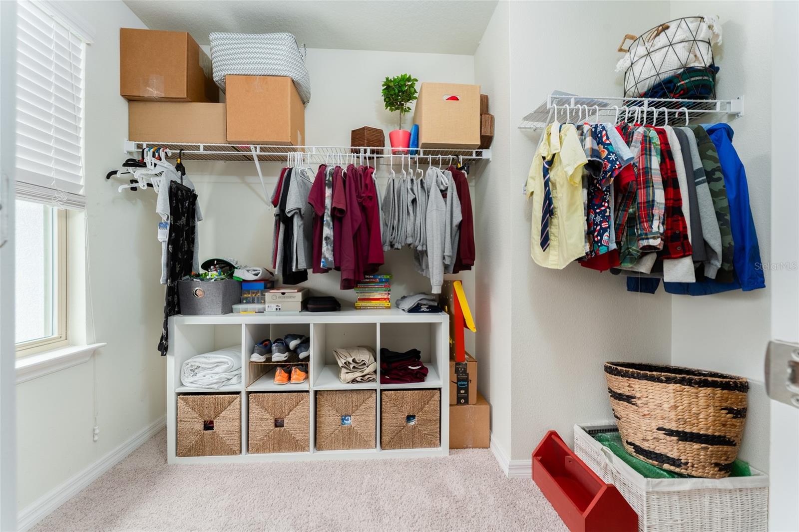 Walk-In Closet with Great Natural Light