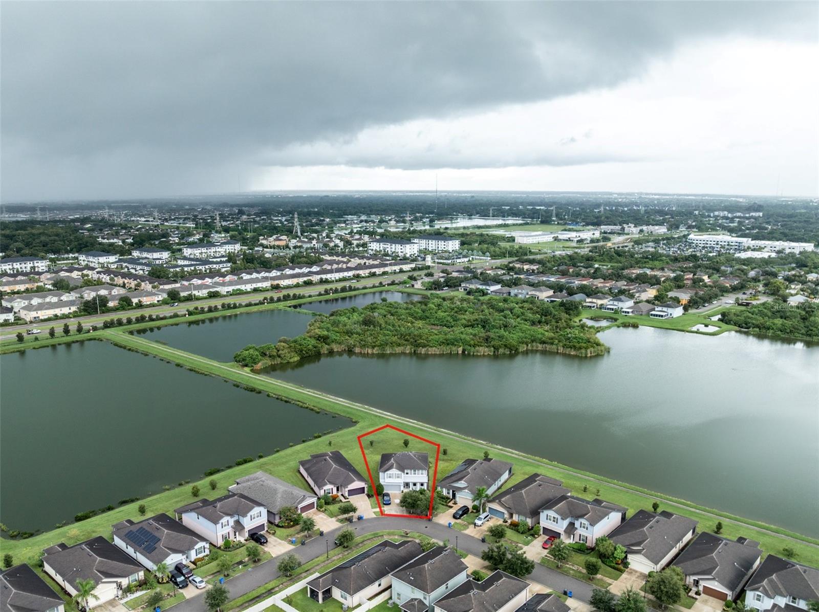 Oversized Lot with Panoramic Water Views