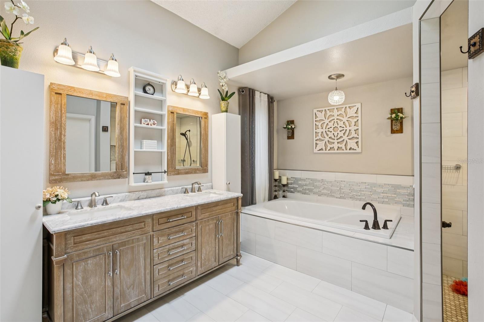 Completely renovated Primary Bathroom
