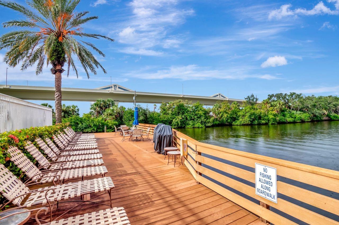 Tanning deck