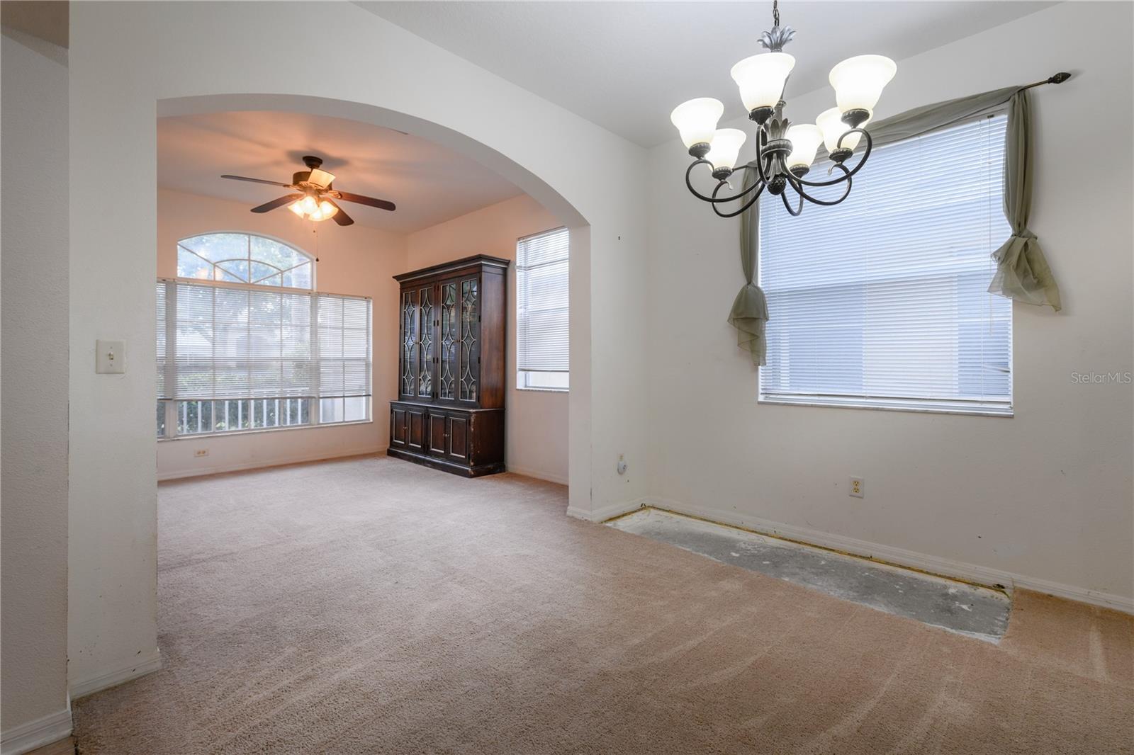 Formal Living Room/Dining Room