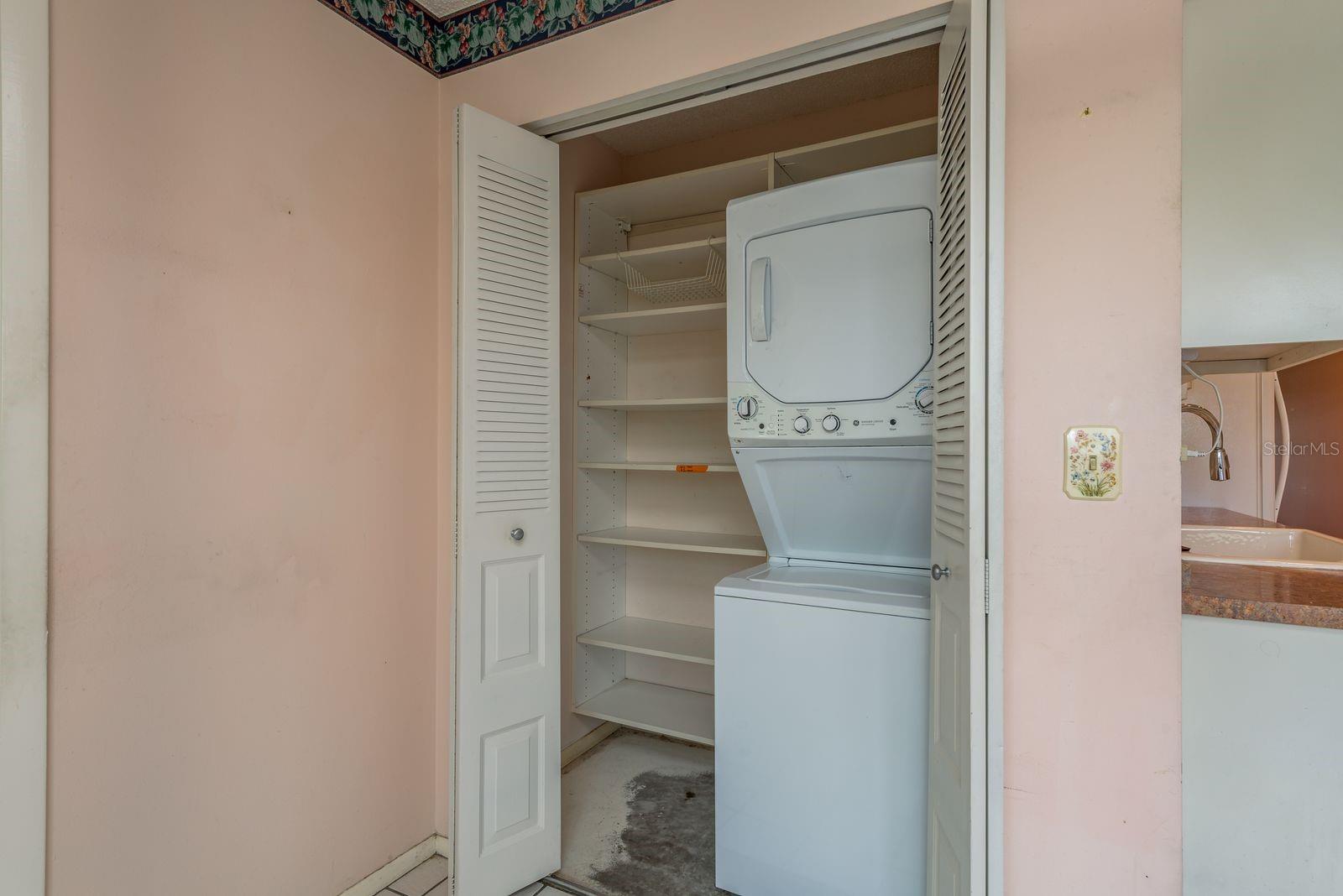 Interior unit laundry