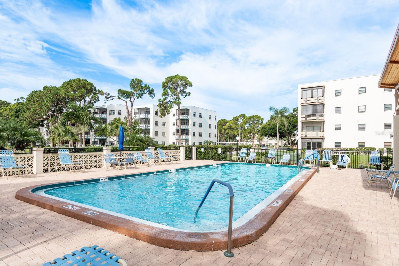 One of the pools