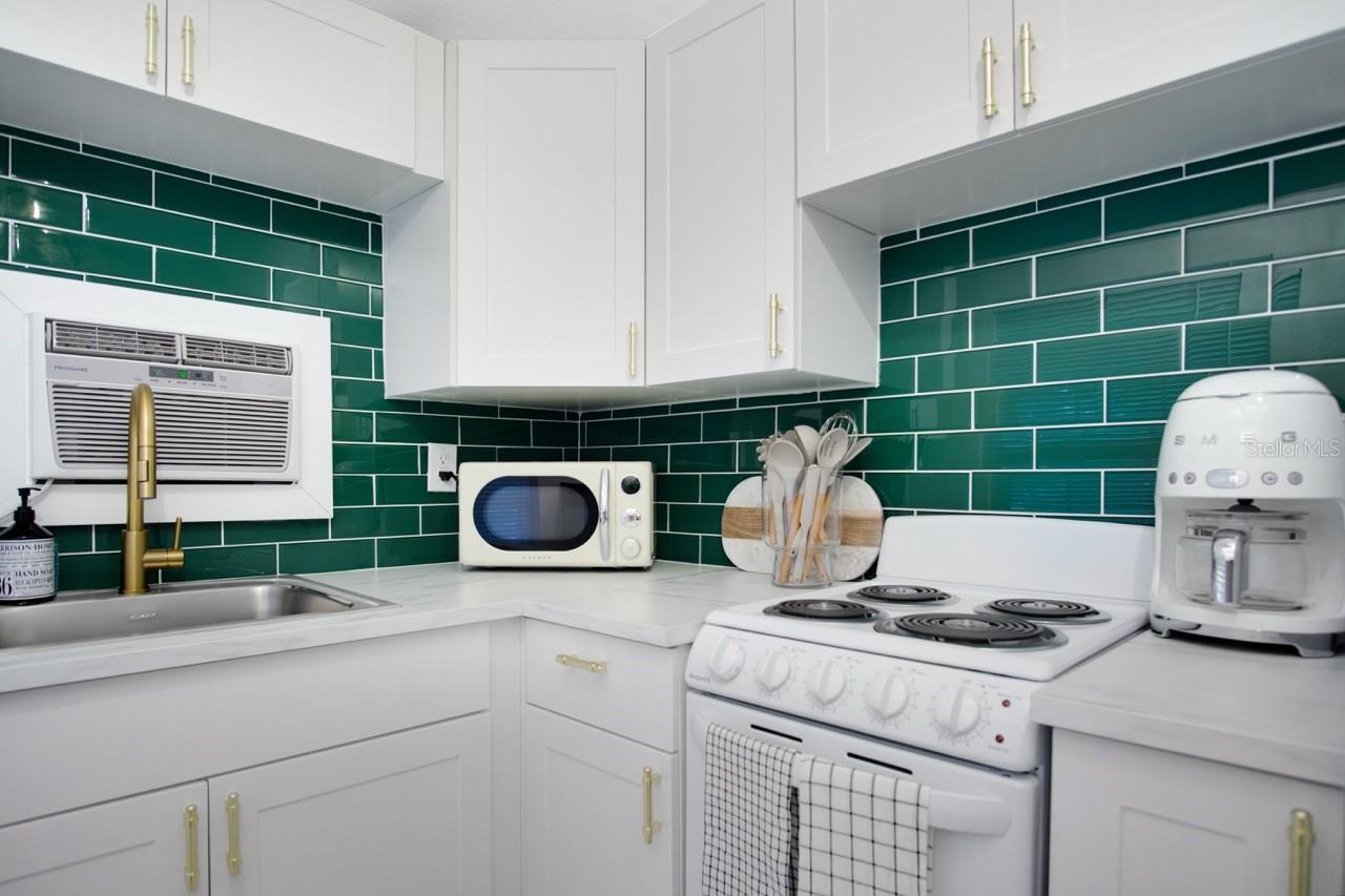 Furnished Unit #1 Updated Kitchen