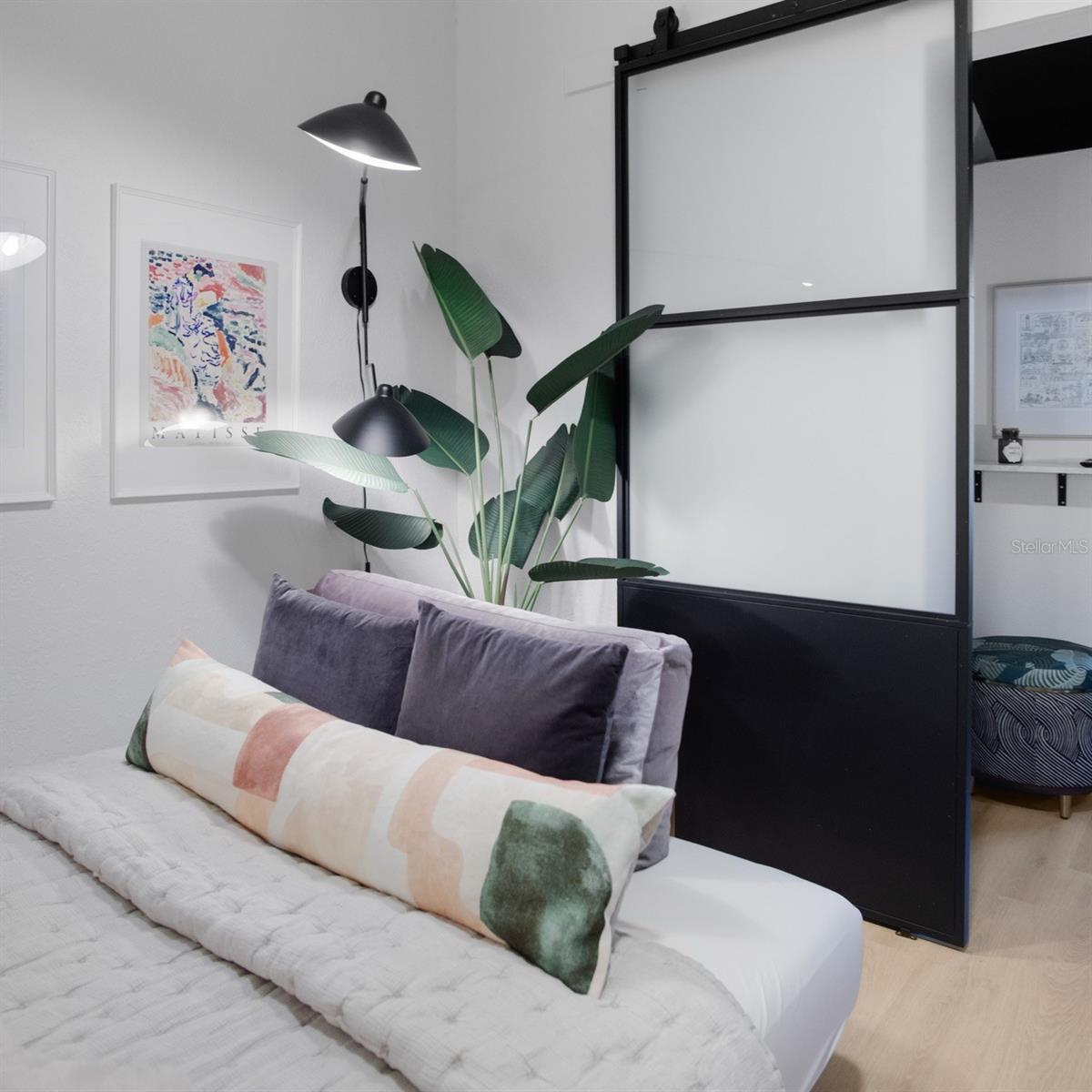 Furnished Unit #1 Stylish Living Room