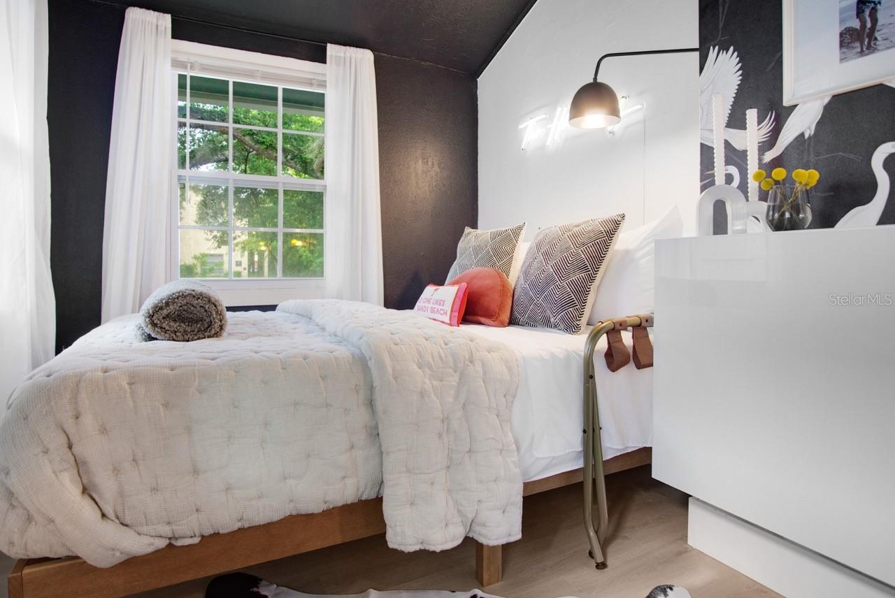 Furnished Unit #1 Modern Bedroom