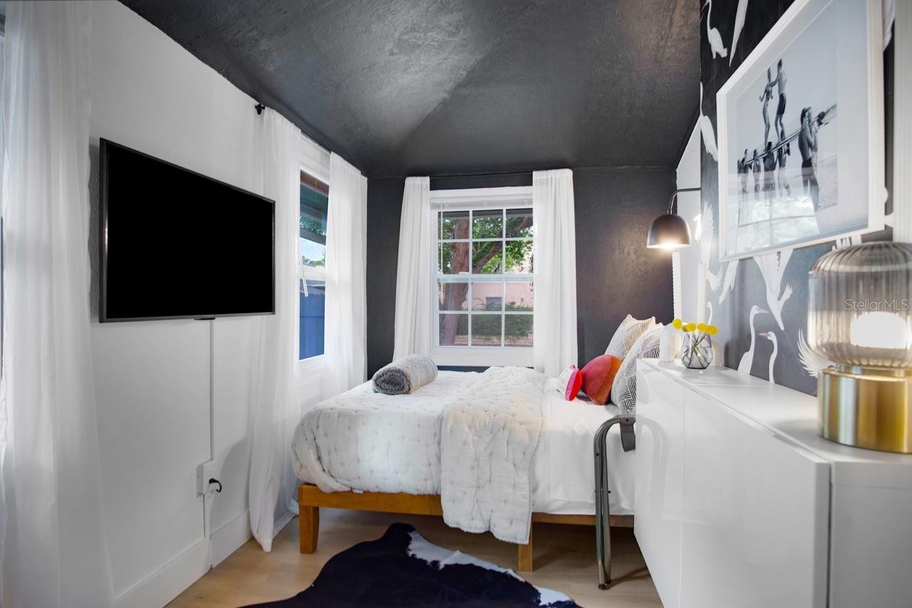 Furnished Unit #1 Modern Bedroom