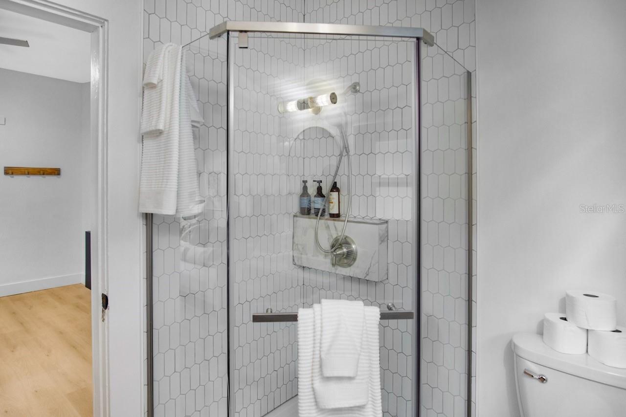 Furnished Unit #1 Refreshed Bathroom
