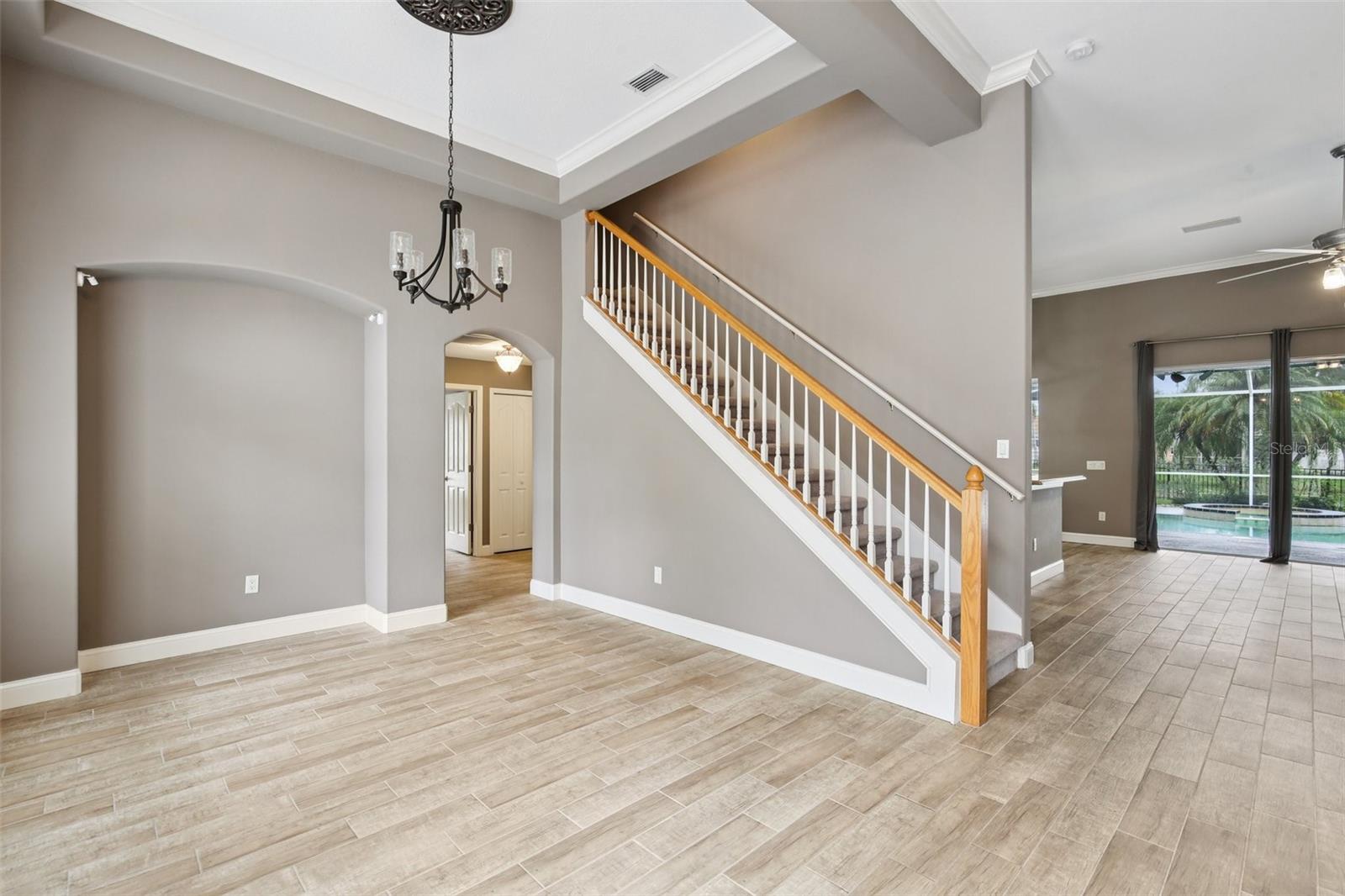 ALL BEDROOMS ARE ON THE FIRST FLOOR. STAIRS TO BONUS ROOM