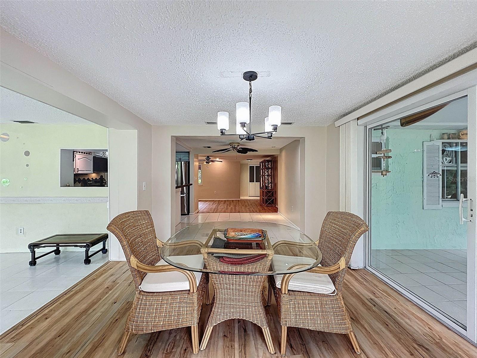 Great dining area