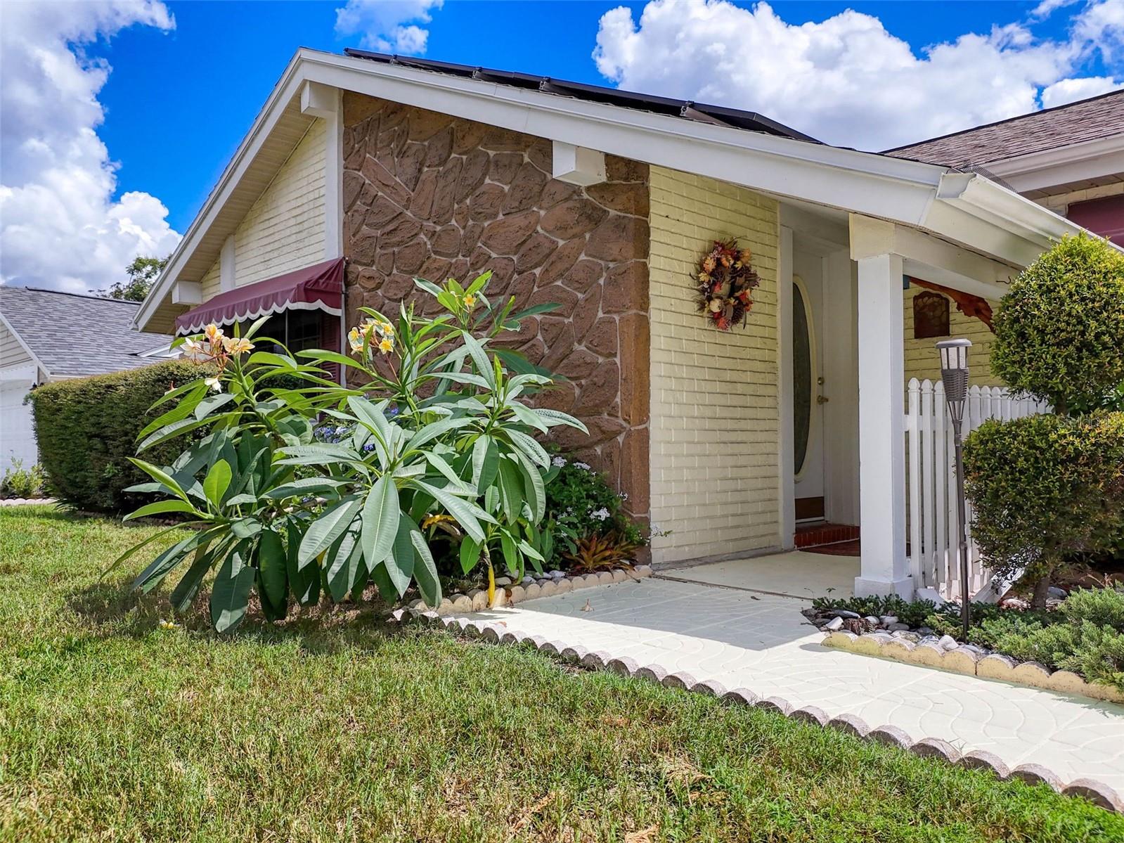 MATURE LANDSCAPING