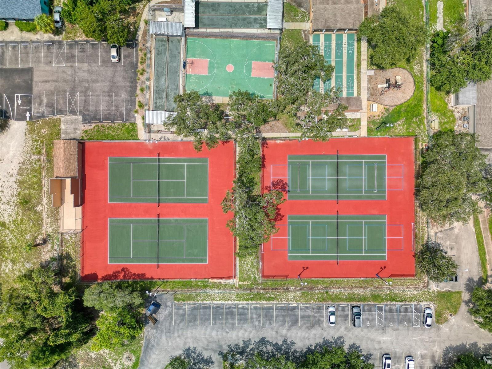 TENNIS COURTS
