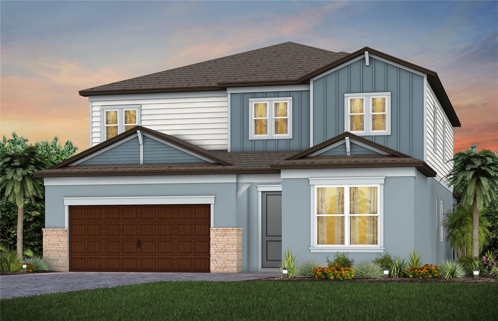 Exterior Rendering, Elevation CO1