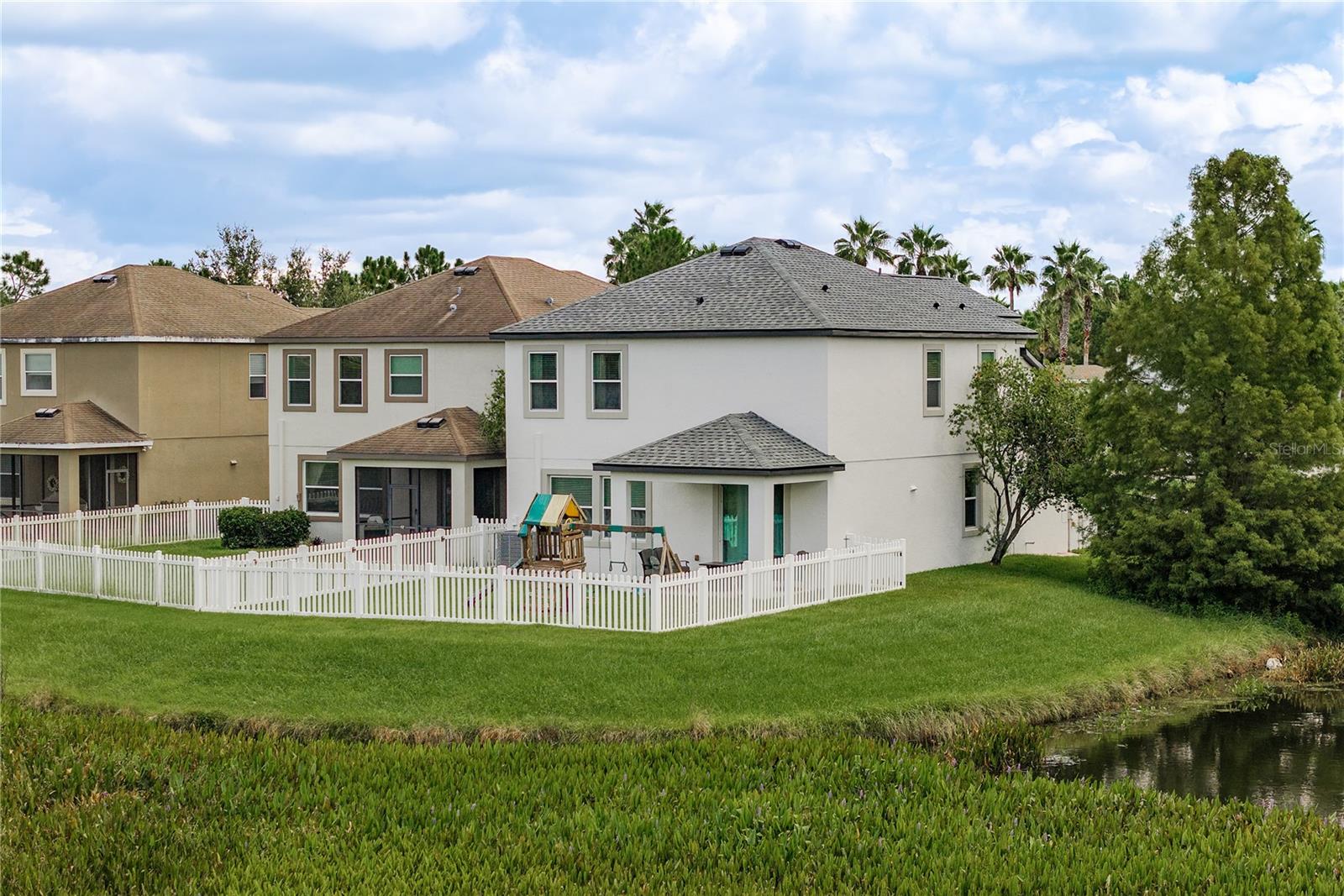 Aerial Back Exterior