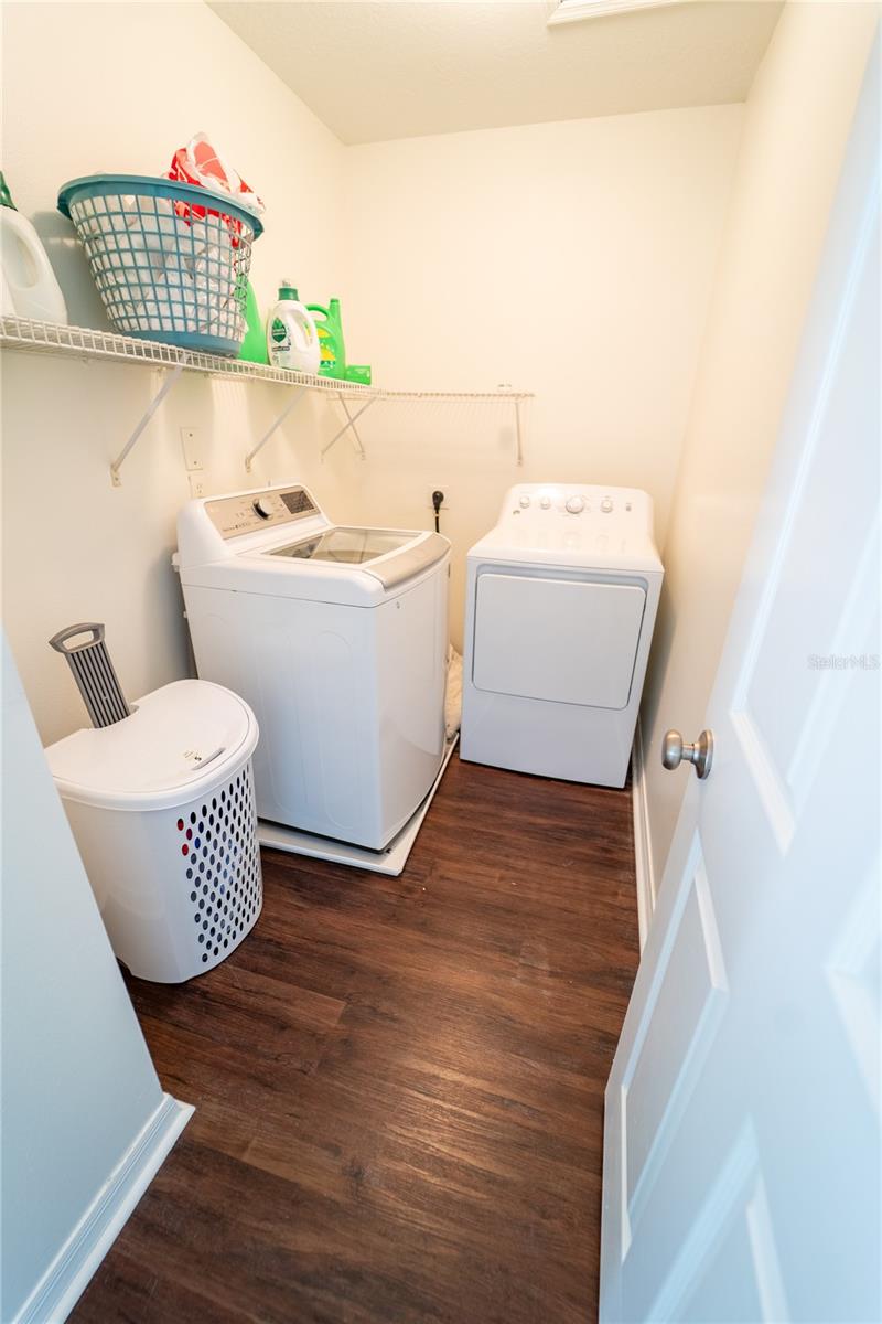 UPSTAIRS LAUNDRY ROOM