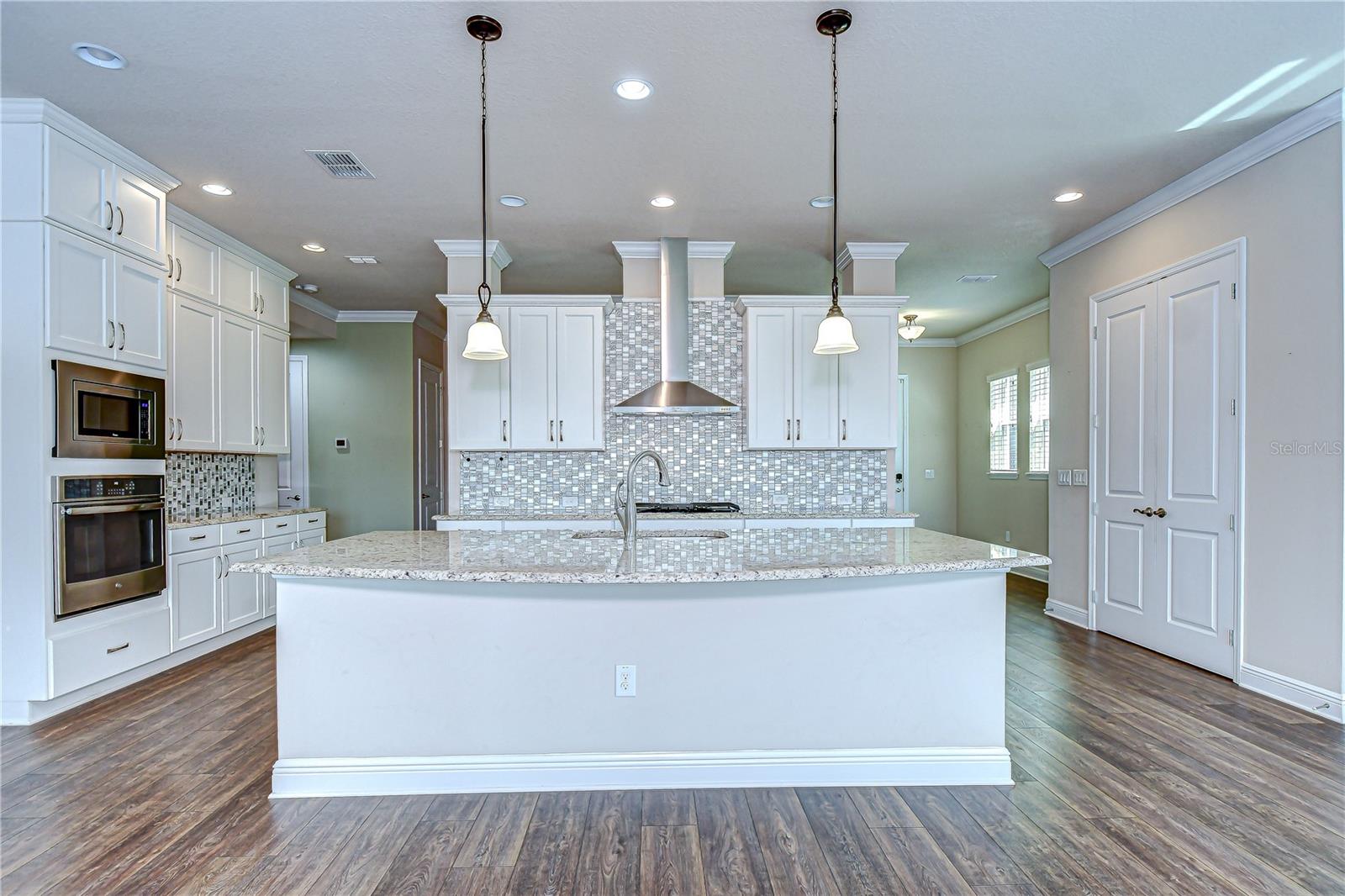 Stainless Steel Appliances with Built-In Oven & Microwave