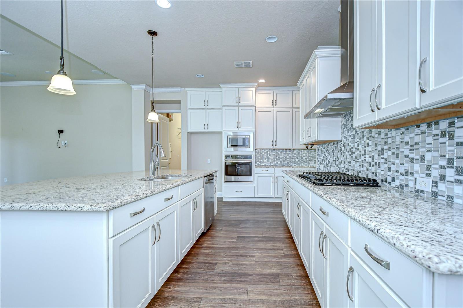Stone Countertops & Designer Backsplash