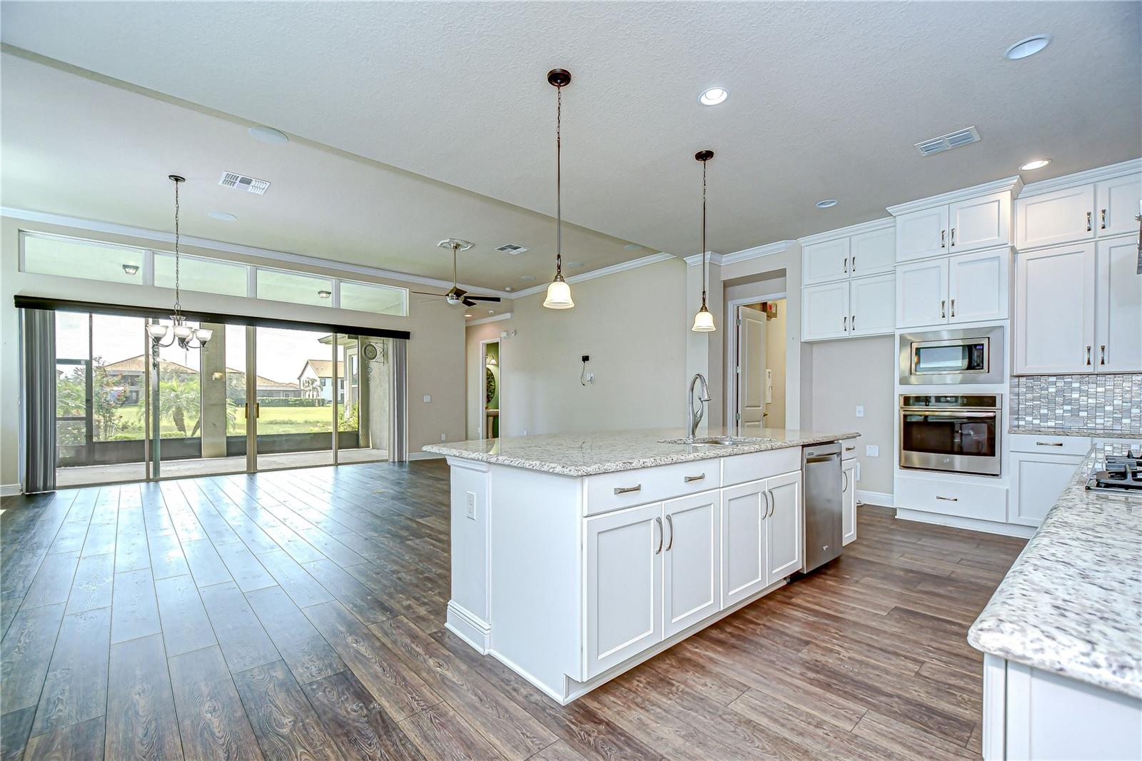 Kitchen Open to Great Room for Effortless Entertaining