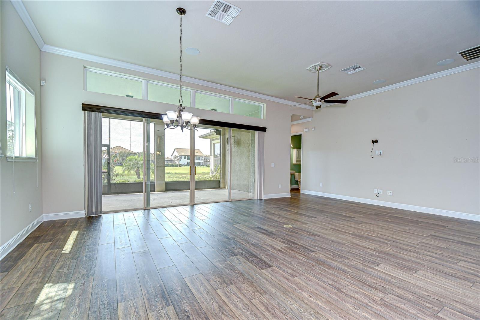 Wall of Sliders Connecting Indoor and Outdoor Living