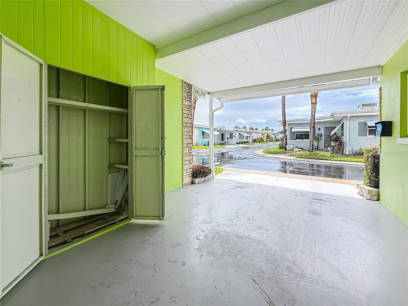 Carport Storage