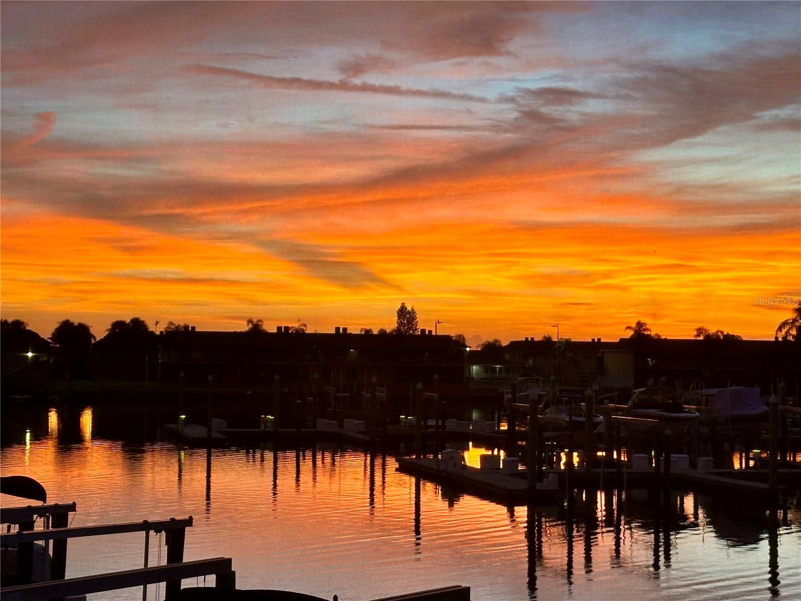 Tropical sunsets from all three balconies.