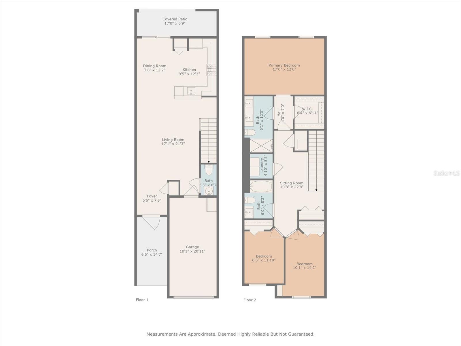 Floor plan with dimensions