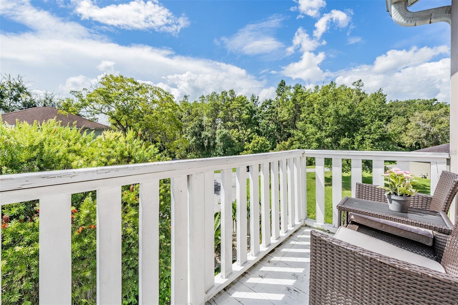 attached apartment porch