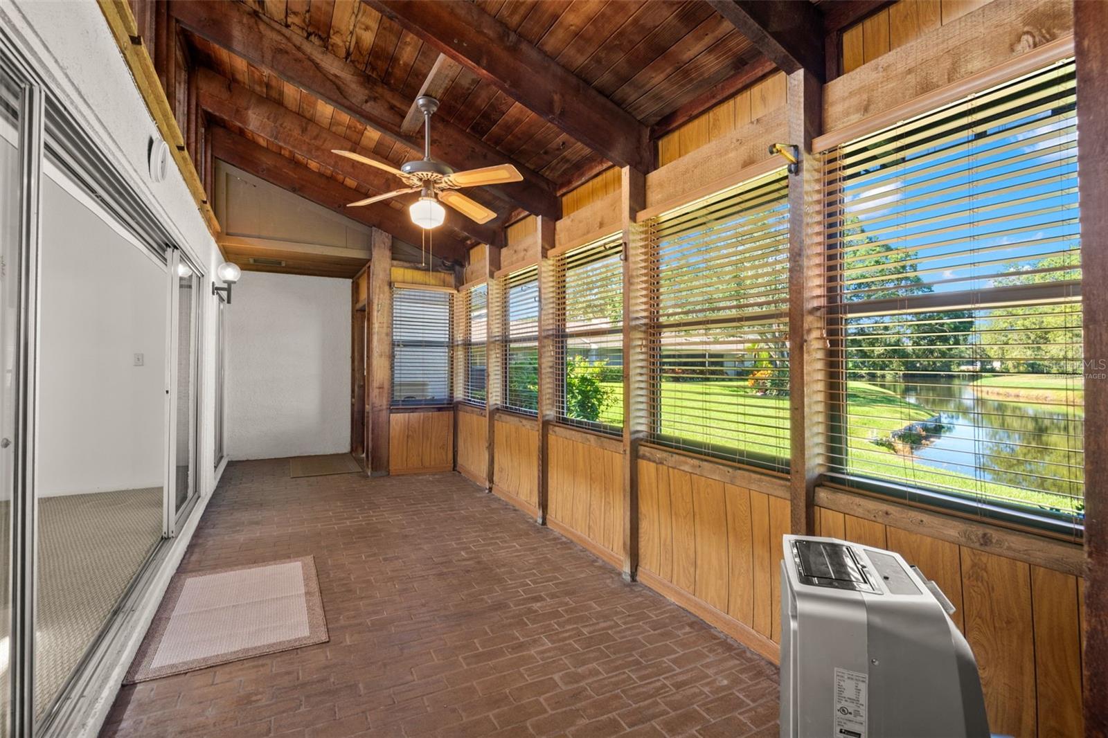 enclosed lanai virtually staged view 2
