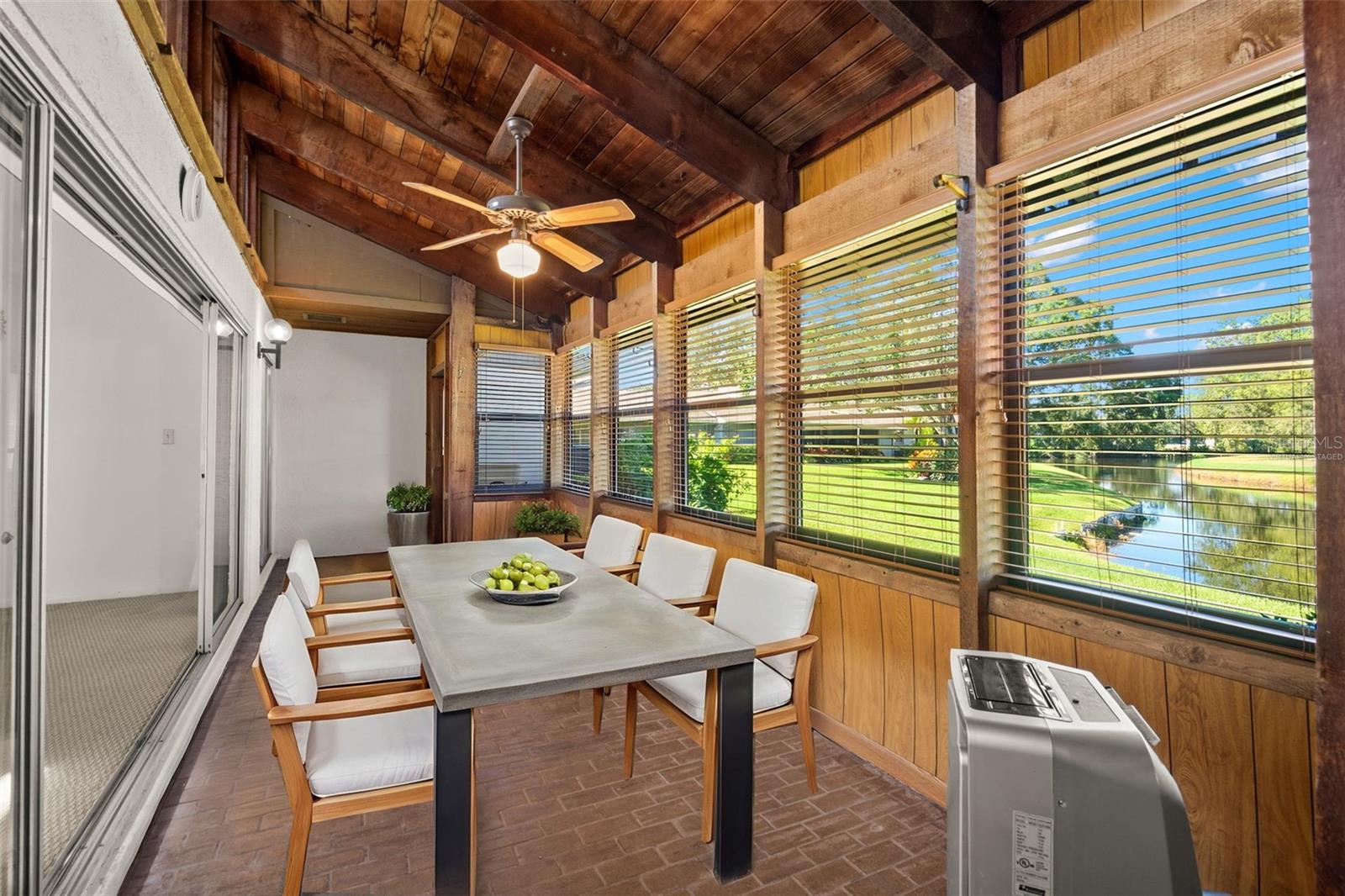 enclosed lanai virtually staged view 2