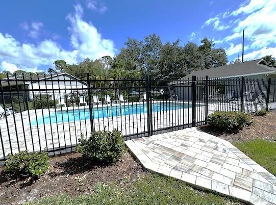 gated pool entrance